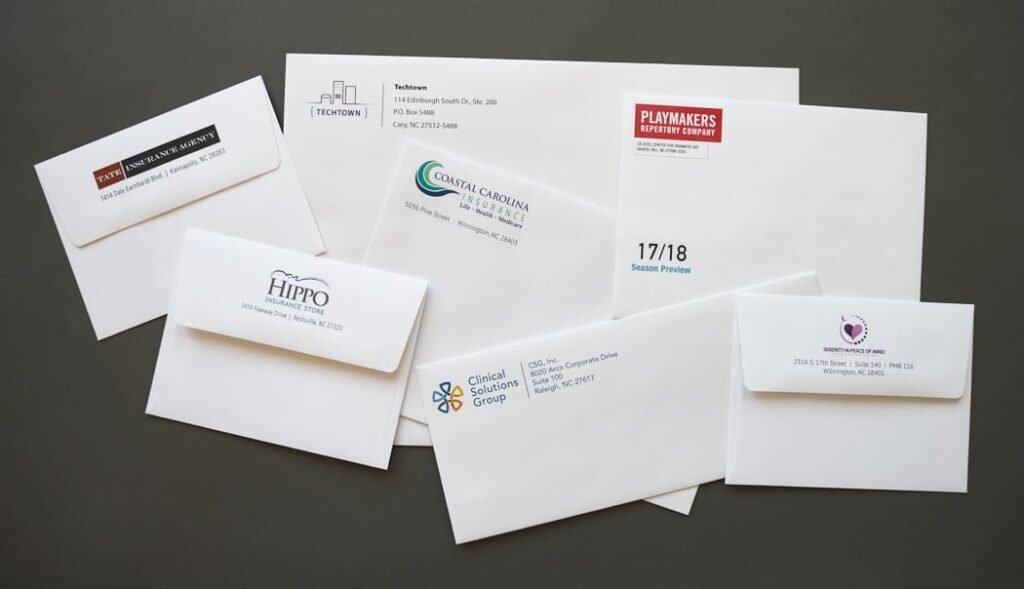 Envelope Printing Wrexham