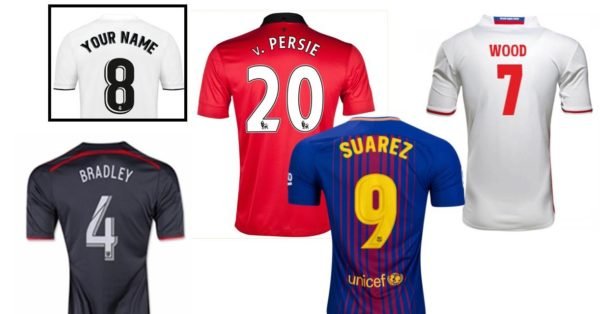 Football Shirt Printing Wrexham