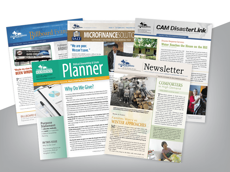 Newsletters Printing Wrexham