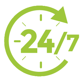 Open 24-HOUR-print in Wrexham